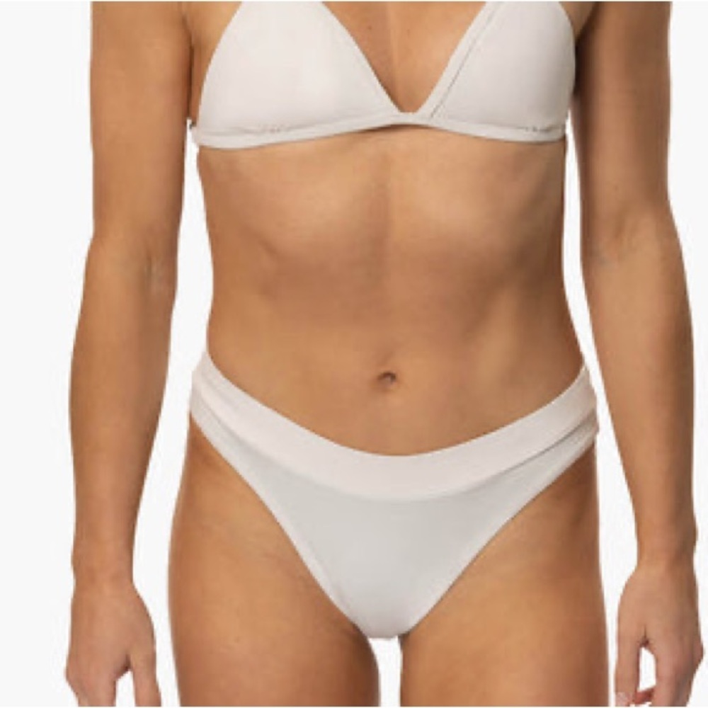 White Jolyn Alanna New Bikini Bottoms